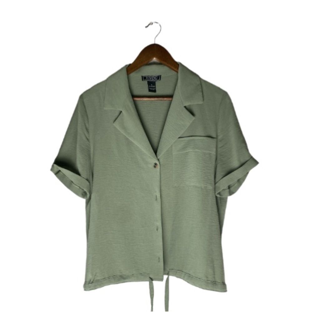 NYCC green shirt // Wms L